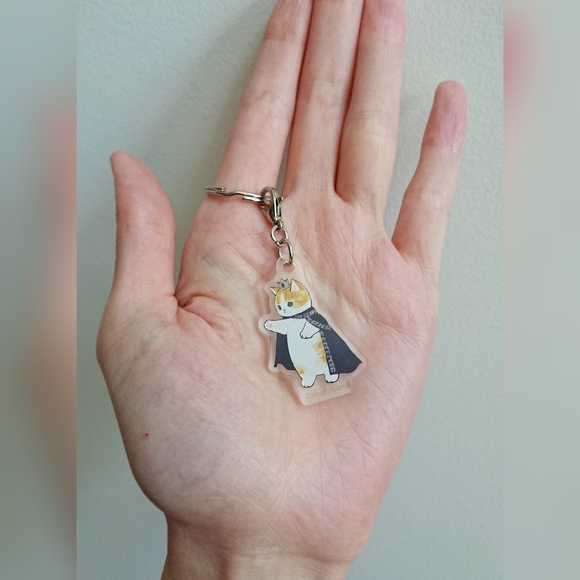 Mofusand - Acrylic Key Ring Charm - Orange Cat - 3/$25 - Picture 5 of 6